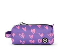 hype Crest Pencil Case Purple/Pink Scribble Hearts ZSLR-330