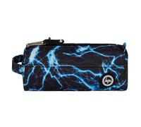 Hype Electricity Black/Blue Pencil Case in Black Hype Black One Size