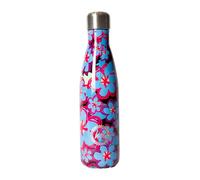 Hype Flowers Thermal Water Bottle (One Size) (Blue/Pink/Black)