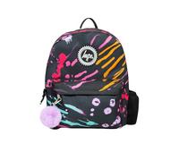 Black Scratches Iconic Backpack Hype Black One Size