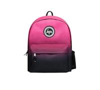 Hype Girl's Pink Fade Badge Backpacks, Black, One Size