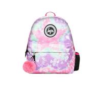 Hype Girl's Tie Dye Star Badge Backpacks, Multi, One Size