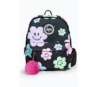 Hype Iconic Black Happy Flower Backpack, none