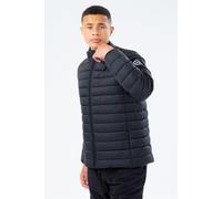 Hype Kids Black Lightweight Puffer Jacket Colour: Black, Size: 9-10 years