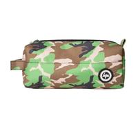 hype Kids Camo Crest Pencil Case - Green Camo