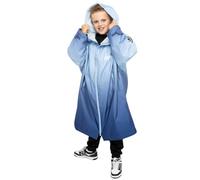 hype Kids Ombre Waterproof Changing Robe - Ombre Blue - 5-9 Yrs