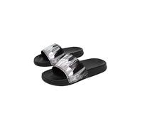 hype KIDS UNISEX MONO GRADIENT DRIPS MINI SCRIPT SLIDERS Size: JNR04