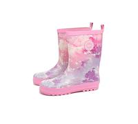 hype KIDS UNISEX PINK SPARKLE CLOUD CREST WELLIES Size: UK10/11