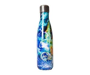 Hype Lightning Storm Thermal Water Bottle (One Size) (Blue/White)