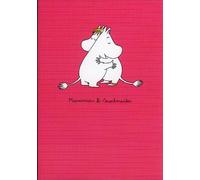 Hype Moomin Moomintroll & Snorkmaiden Greeting Card - Whimsical Birthday Card for Children - Pink, Cartoon Pattern - Occasion: Friendship