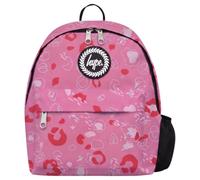 hype Pink Leopard Backpacks Pink/Black One Size