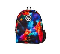 hype school uni casual work hiking day backpacks for kids boys girls teens men and women (Multi Splash, One Size)