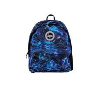 Hype Unisex Backpack, Blue Iconic Style Galaxy Pattern, School Bag for Kids, Comfortable Rucksack with Bottle Holder, 3 Storage Compartments, Padded, Adjustable Straps & Grab Handle