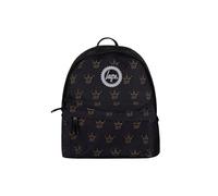 Hype Unisex Black Crown Backpack Padded Straps Hype Black
