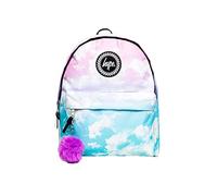 Hype Cloud Fade Backpack Bag with Pom Pom Multi
