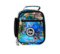 hype Unisex Multi Dino Space Chains Insulated Lunch Bag for Kids | Insulated Interior