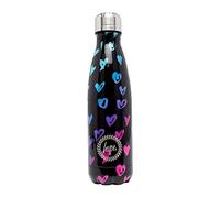 Hype UNISEX SCRIBBLE HEART PINK CREST BOTTLE