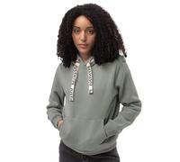 Hype Womens Green Drawstring Hooded Sweatshirt, Green, 6 UK
