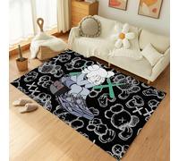 Hypebeast Area Rug 3D Digital Print Modern Abstract Art Pop Carpet Cool Hypebeast Room Decor Rug for Living Room Bedroom Playroom Non-Slip Floor Mat 3.3' x 5'