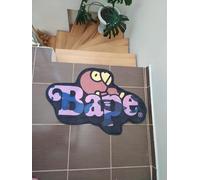 Hypebeast Decor Modern Rug, Purple, 35in W x 23in L (60 x 90cm), Kids Room & Office, 2x3ft Floor Mat