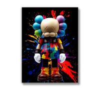 Hypebeast Room Decor (UNFRAMED 12 x 16) Michael Jordan Shoes Sneaker Poster Sneakerhead Posters Air Jordans Teen Boy Room Girl Room Wall Art Prints Bedroom, Dorm, Desk - Kaws Graffiti
