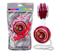 Hyper Accel Yo-Yo - Dragonic Red Edition - High-Speed Trick Yoyo for Kids & Beginners - Stunt Yo Yo with Accel System - Professional Yoyos for Fun Tricks BANDAI