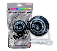 Hyper Accel Yo-Yo - Gaming Black Edition - High-Speed Trick Yoyo for Kids & Beginners - Stunt Yo Yo with Accel System - Professional Yoyos for Fun Tricks BANDAI