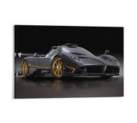 Hyper Car Poster for Pagani Zonda Revolution Supercar Sport Car Racing Car Poster Decorative Painting Canvas Wall Posters And Art Picture Print Modern Family Bedroom Decor Posters 12x18inch(30x45cm)