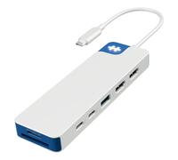 HYPER HD4103BUGL interface hub USB 3.2 Gen 1 (3.1 Gen 1) Type-C 5000 Mbit/s Blue, White