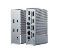 HYPER Drive GEN2 - Docking station - USB-C - 2 x HDMI, 2 x DP - 1GbE -