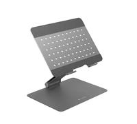 HYPER HS1150GYGL. Product type: Laptop stand Product colour: Grey Material: Aluminium. Width: 285 mm Depth: 216 mm Height: 60 mm