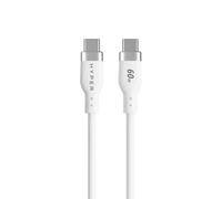 HYPER HyperJuice USB cable USB 2.0 1.5 m USB C 60 W White