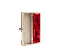 Hyper Mart Wooden Wine Champagne Whisky Gift Box with Lock, Bottle Storage