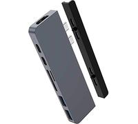 HYPER HyperDrive DUO 7-in-2 USB 3.2 Gen 1 (3.1 Gen 1) Type-C Silver