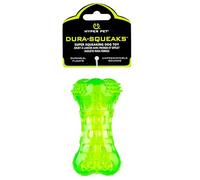 Hyper Pet Dura-Squeaks Bone, Green