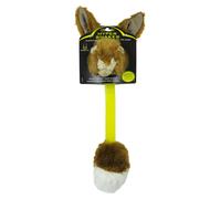 Hyper Pet Hyper Shakes Rabbit Fetch Toy For Dogs Durable TPR Squeaker