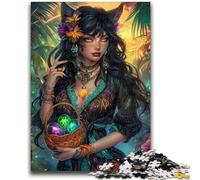 Hyper-realistic Fantasy 1000 Pieces Jigsaw Puzzles for Adults And Teens,Staycation Kill Time Every Piece Is Unique - Challenging Family Fun Game (50x75cm)