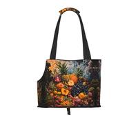 Hyper-Realistic Fruit Printed pet Shoulder Bag, Suitable for Small Dogs and Cats, Shopping and Travel Dual-Purpose Bag