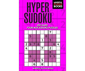 Hyper Sudoku: 250 Hard Four-Box Sudoku Puzzles: 12 (Windoku)