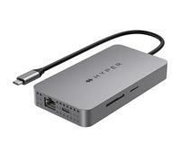 Targus DUEL HDMI 10-IN1 USB 3.2 Gen 1 (3.1 Gen 1) Type-C Stainless steel