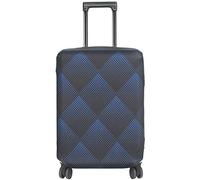 HYPER VENTURE Luggage Cover Suitcase Protetor, Blue Cube, M (23-26 inch luggage)