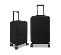 HYPER VENTURE Luggage Cover Suitcase Protetor set 2pcs 3pcs, Black, 2pcs-M/L