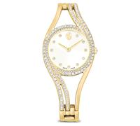 Hyperbola bangle watch, Swiss Made, Metal bracelet, Gold tone, Gold-tone finish
