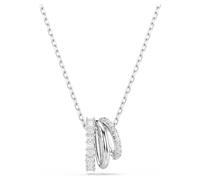 Swarovski Hyperbola Necklace Stainless Steel 5737064 - Woman - Stainless Steel Silver 38 cm