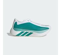 adidas Hyperboost Edge Men's Running Shoes | UK 9 in Cloud White/Equipment Green/Zero Metallic