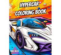 Hypercar Coloring Book: Car Coloring Book for Kids and Adults