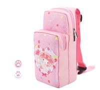 HYPERCASE Portable Cute Travel Bag for Nintendo Switch/OLED/Lite, Large Capacity Storage Waterproof Backpack Shoulder Bag Accessories for Switch Console, Charging Dock, Card Case, Fit for Men Women
