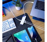 HyperDrive Flex 8 Port USB-C Hub Blue