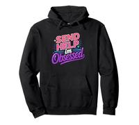 Hyperfixation Girlie Send Help Obsessed Identity Humor Adhd Pullover Hoodie