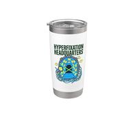 Hyperfixation Headquarters Productivity Humor Deep Work Stainless Steel Insulated Tumbler